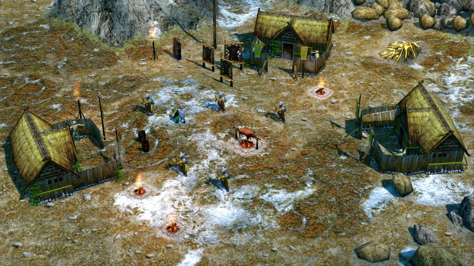 Поселение северян в Age of Mythology