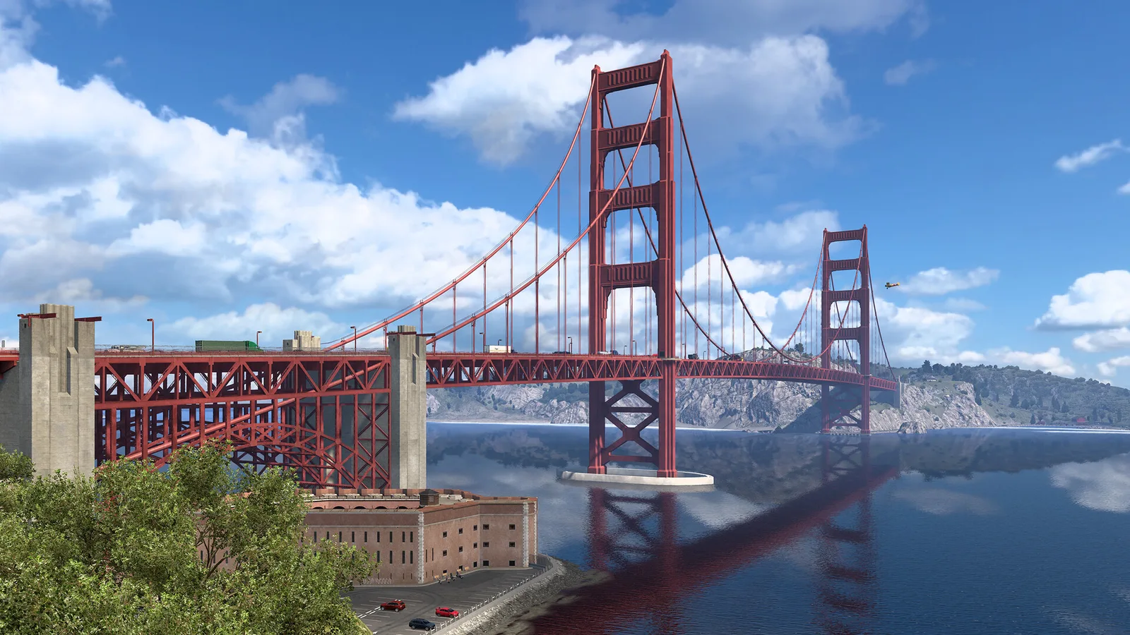 Мост Золотые Ворота в American Truck Simulator
