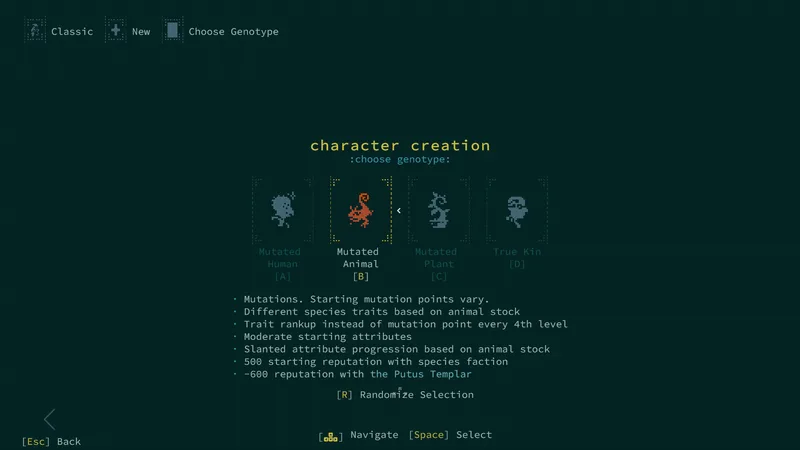 Caves of Qud: Diaspora выйдет 9 декабря в раннем доступе — это первое дополнение к игре, и героем в нём можно сделать зверя или растение