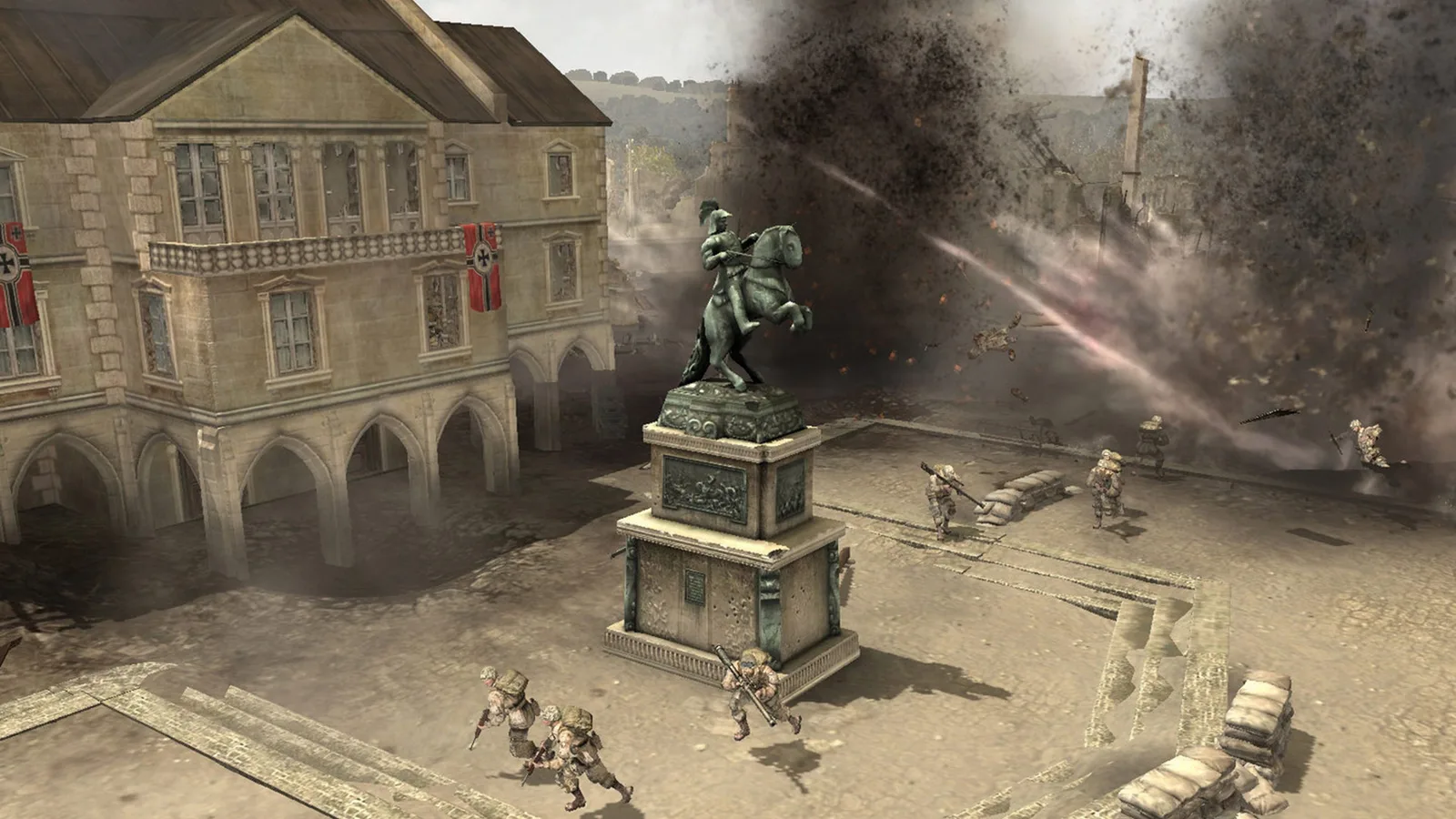 Разрушаемое окружение в Company of Heroes