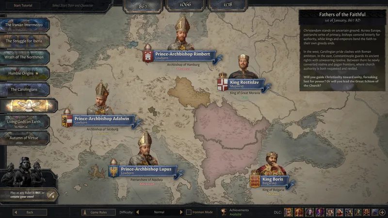 Crusader Kings III пустила игрока на папский престол: By God Alone делает духовенство играбельным, а ереси и шкалу греха бесплатный патч 1.20 открыл всем