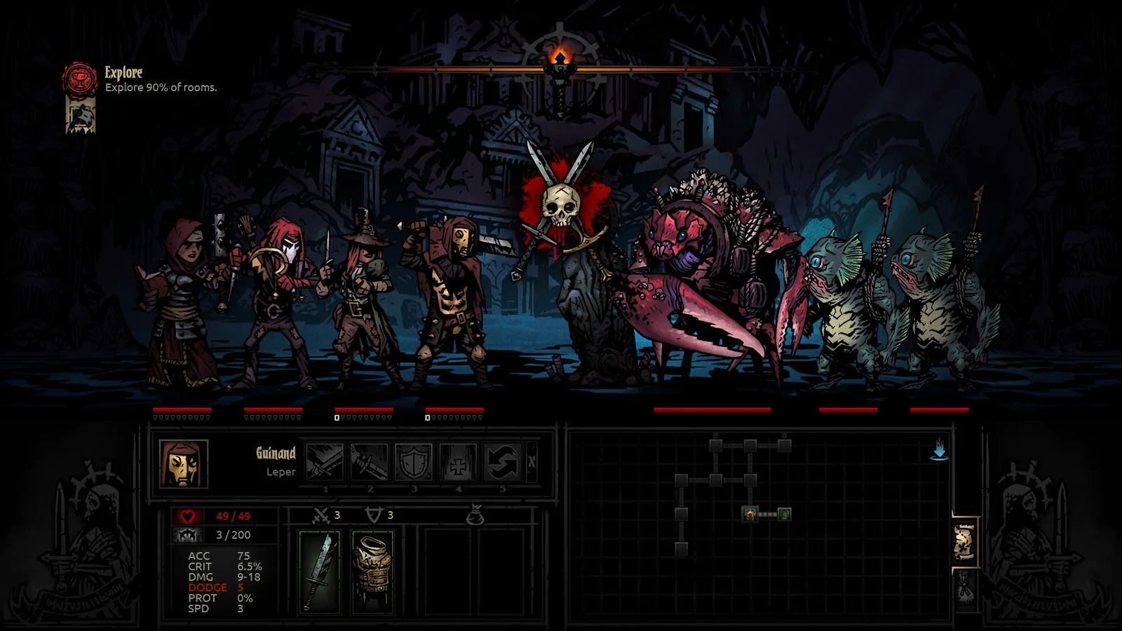 Darkest Dungeon впервые за шесть лет получила DLC: два героя из сиквела переехали в первую часть, и с ними — новый тип урона