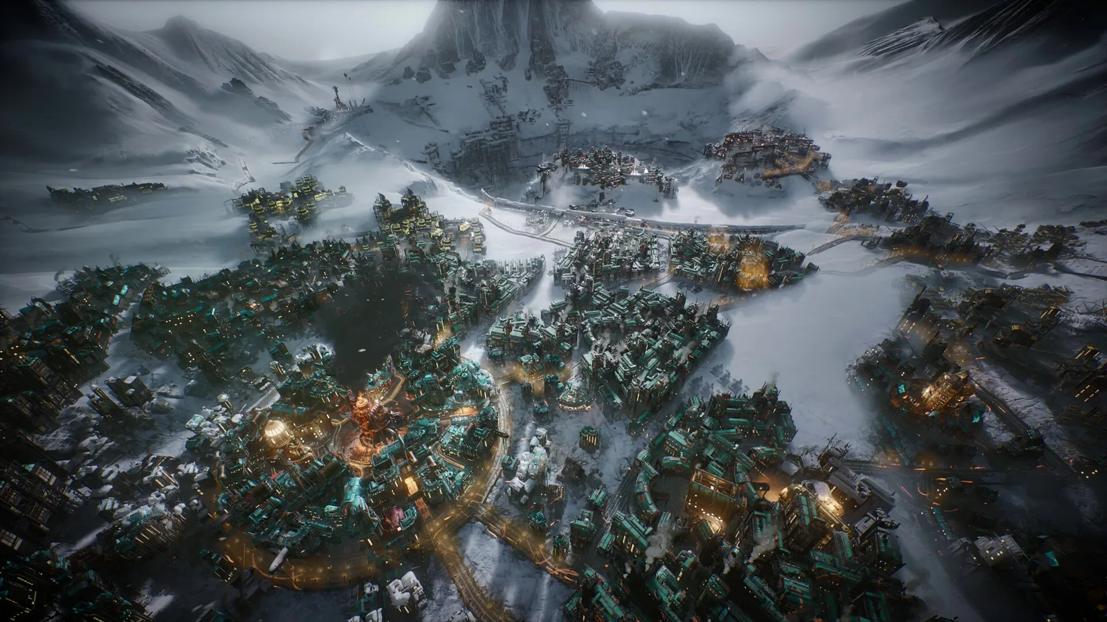 Кадр из Frostpunk 2