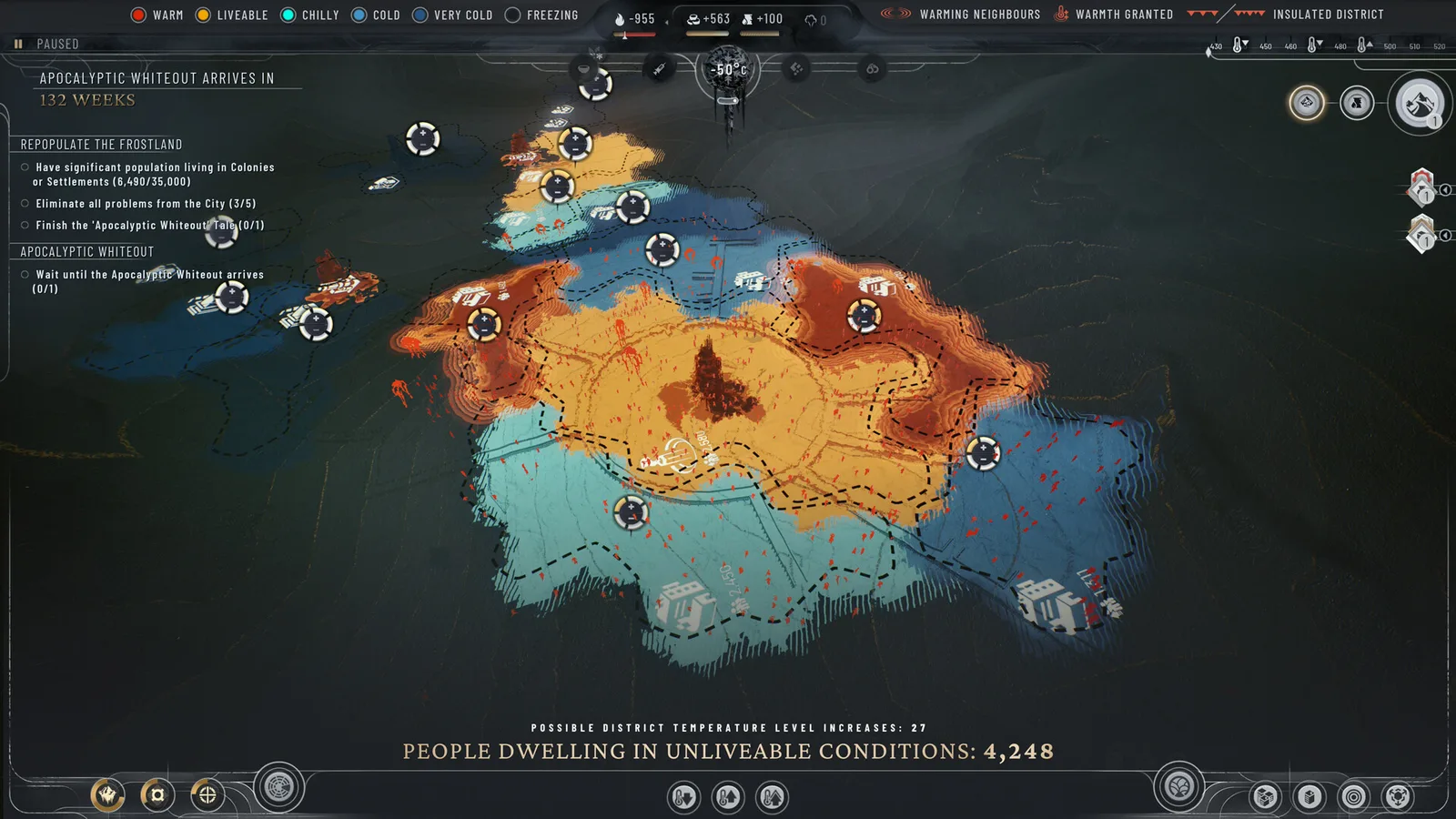 Кадр из Frostpunk 2