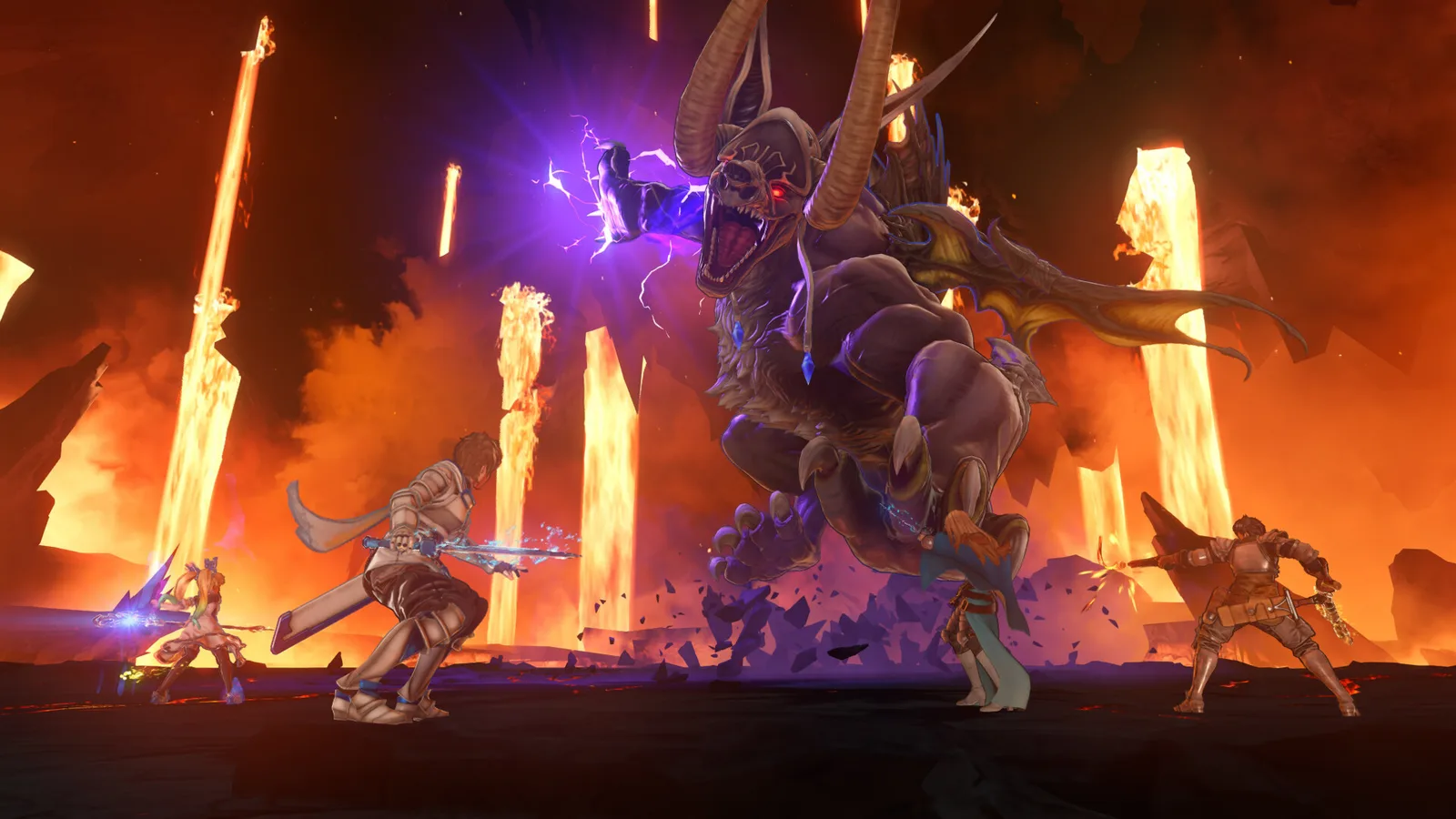 Кадр из Granblue Fantasy: Relink