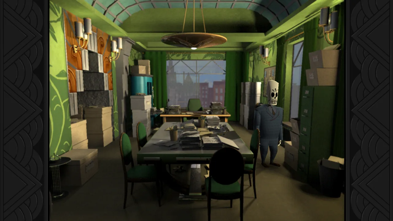 Мир Страны мёртвых в Grim Fandango