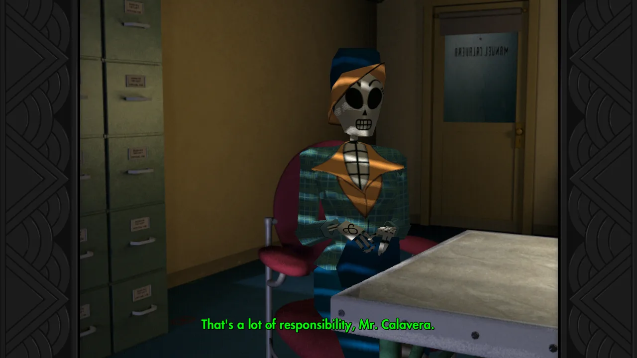 Атмосфера нуара в Grim Fandango
