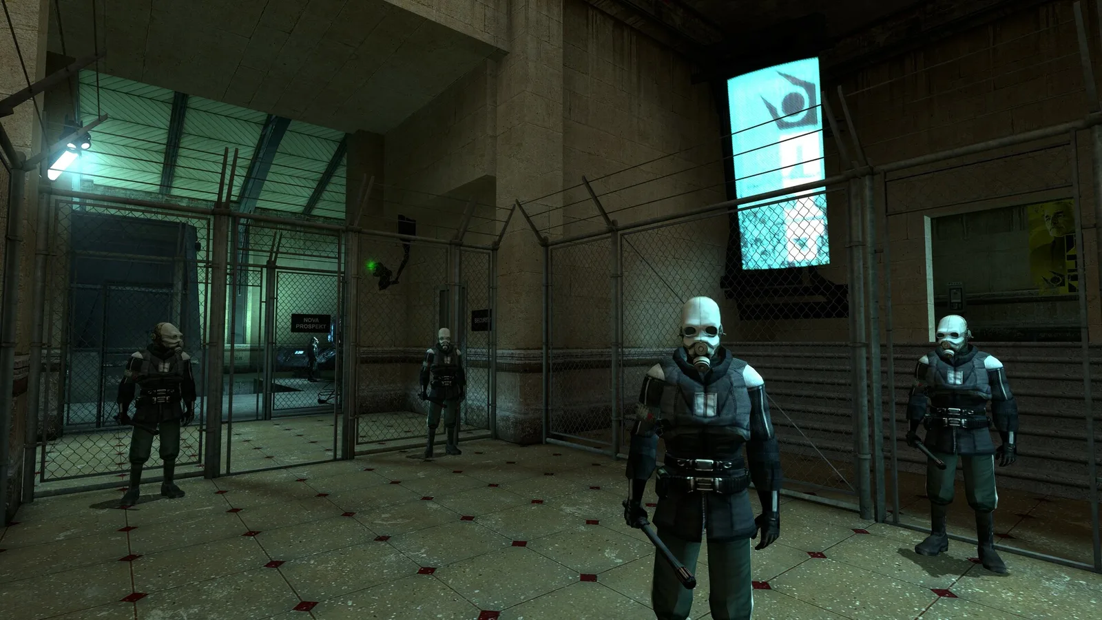 Сити-17 под властью Альянса в Half-Life 2