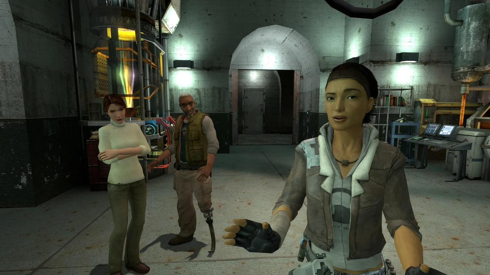 Поездка на технике по пустоши в Half-Life 2