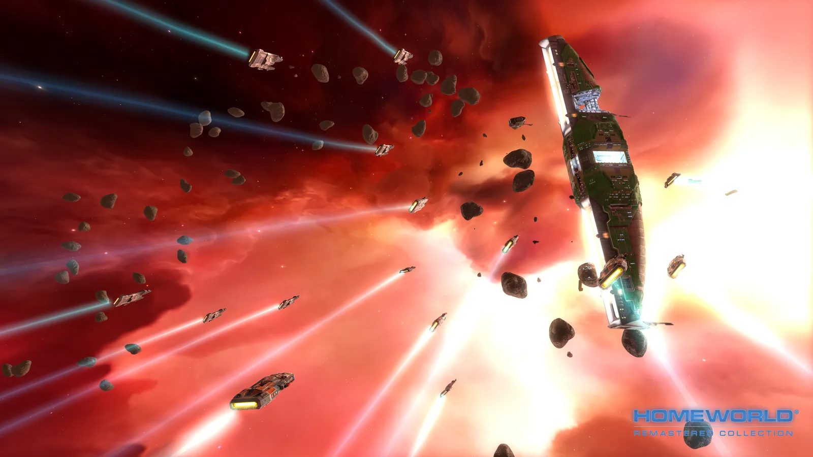 Космическое сражение в Homeworld
