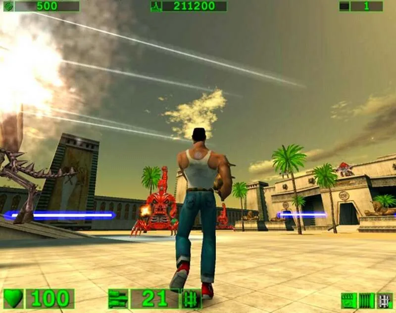 Кадр из Serious Sam: The First Encounter