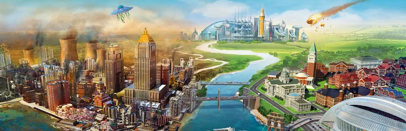 SimCity 4 (2003) — ретро-обзор: дорожную симуляцию этого градостроя моддеры чинят двадцать лет
