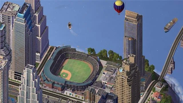 Деловой центр в SimCity 4