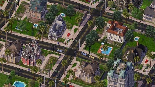 Жилой район в SimCity 4