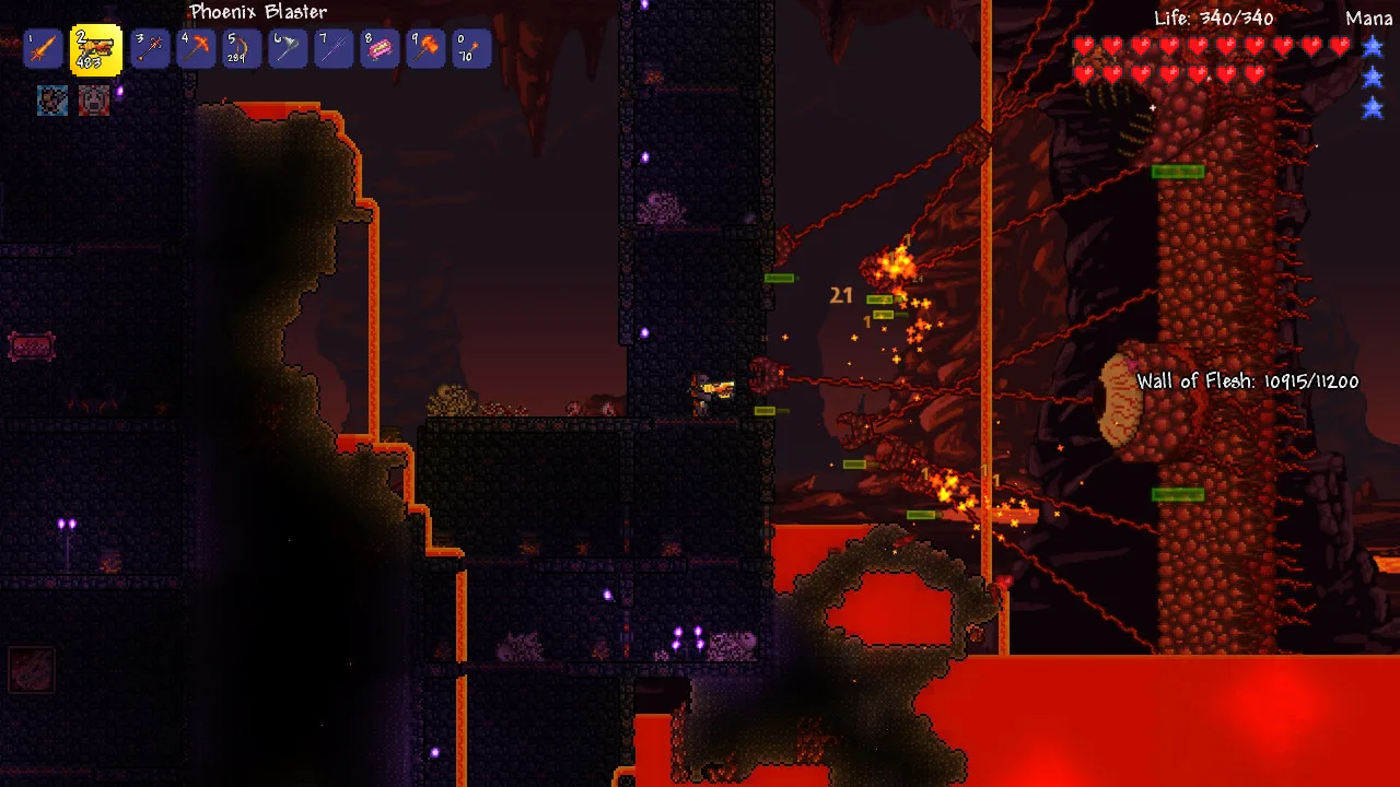 Кадр из Terraria