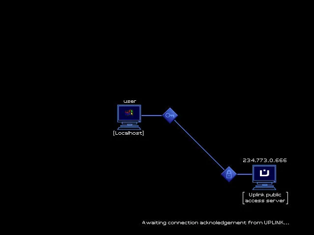 Схема соединения с сервером Uplink