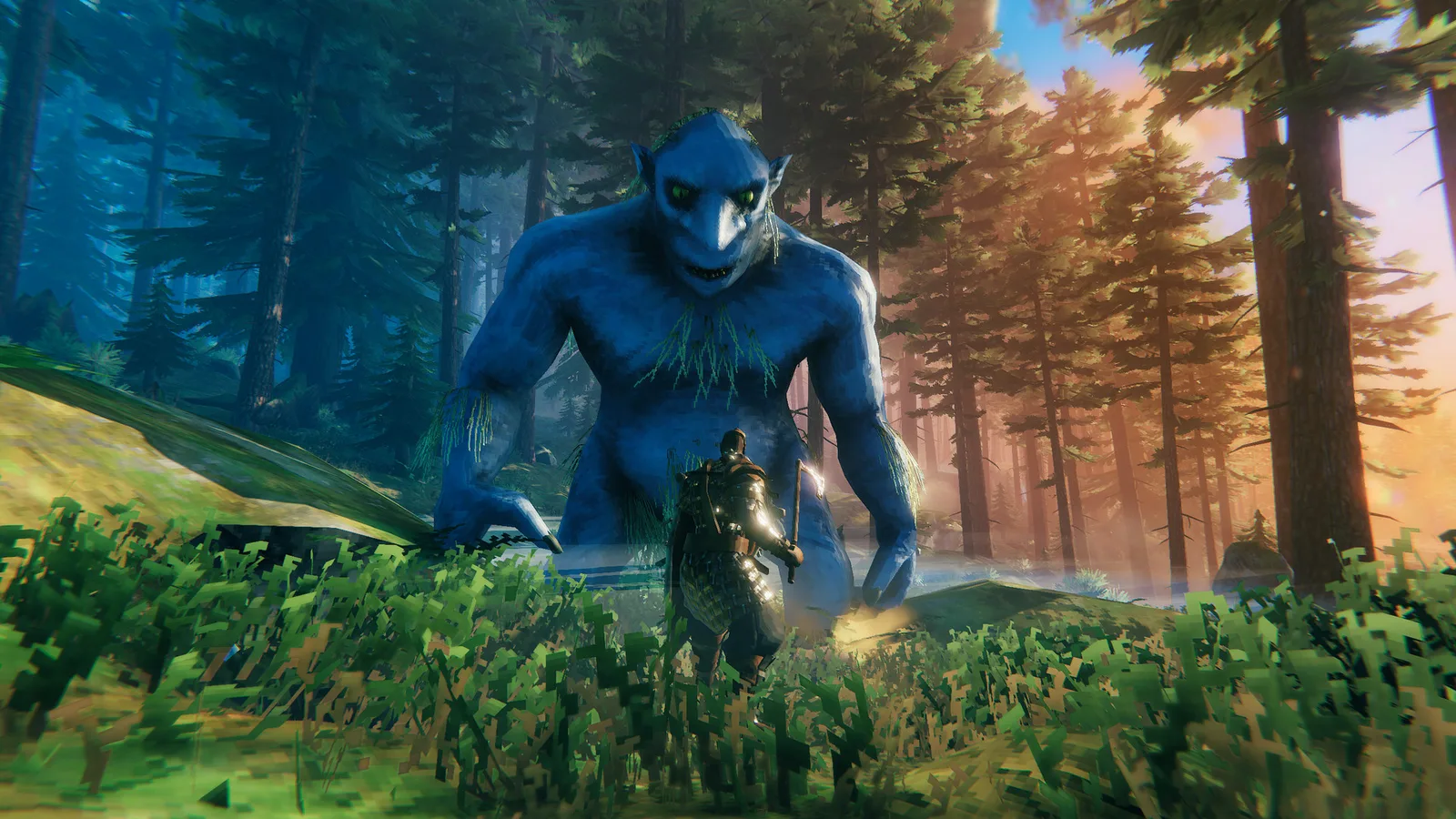Тролль в Чёрном лесу Valheim